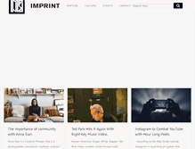 Tablet Screenshot of imprintlab.com